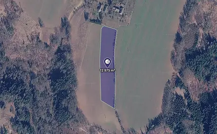 Prodej pole 12 975 m², Troskovice, okres Semily