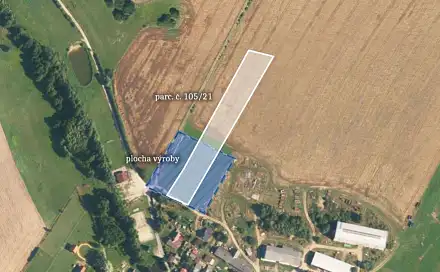 Prodej komerčního pozemku 19 259 m², Mysletice, okres Jihlava