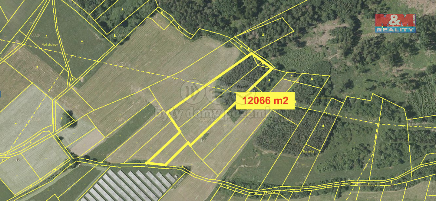 Prodej pole 21 407 m² – fotografie 2