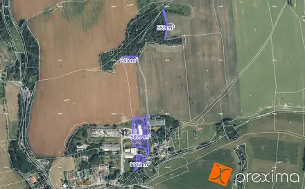 Prodej stavebního pozemku 3 814 m², Hostouň, okres Domažlice
