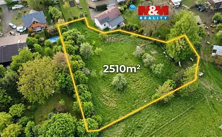 Prodej stavebního pozemku 2 510 m², Chářovská, Krnov - Pod Cvilínem, okres Bruntál