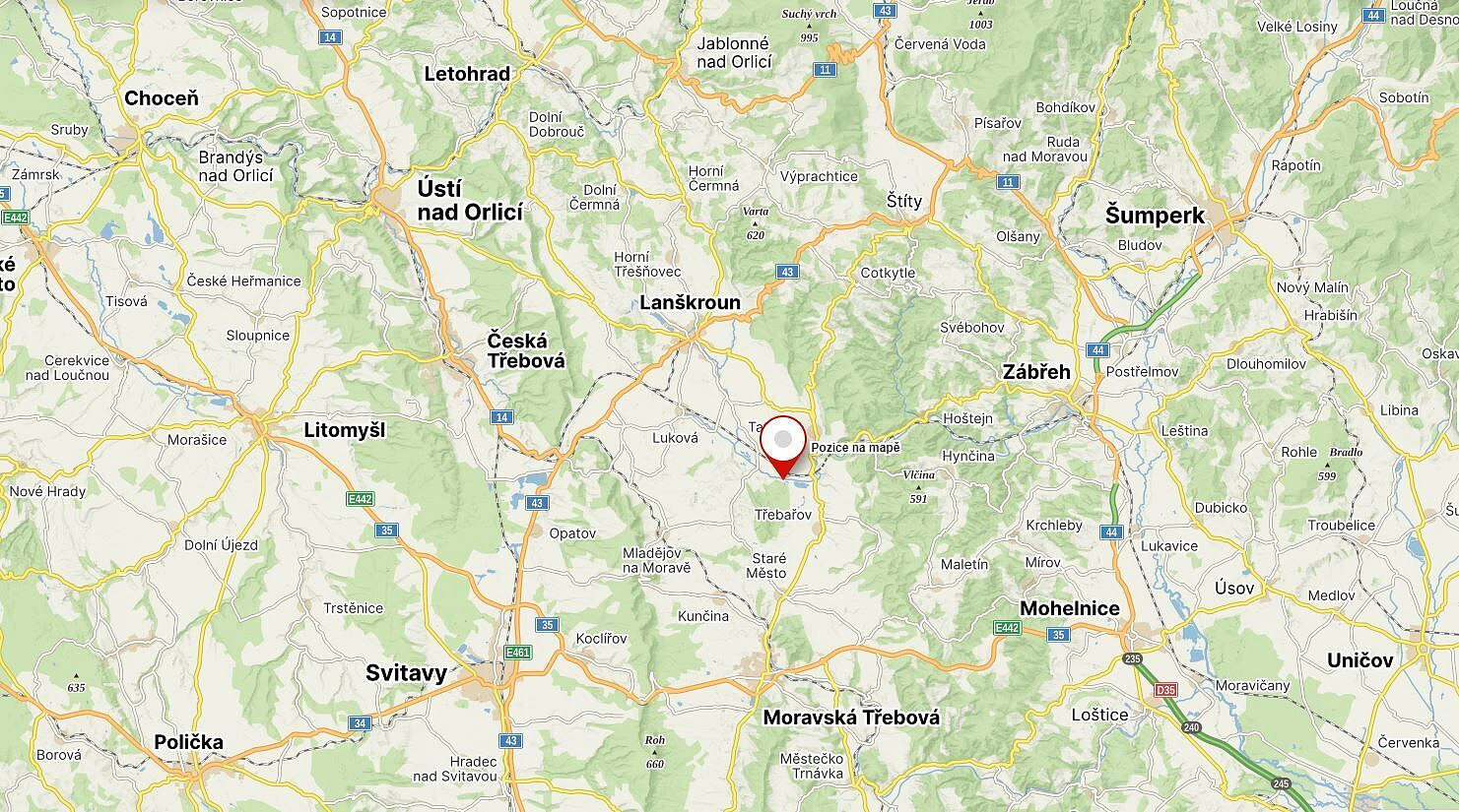 Prodej pozemku Třebařov – pohled 5