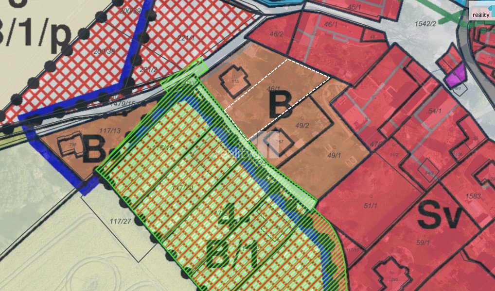 Prodej stavebního pozemku 867 m², Smrčná – náhled fotky 6