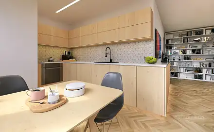 Prodej půdní prostor, 44 m2, ul. Provazníkova, Brno Černá Pole, Brno - Černá Pole