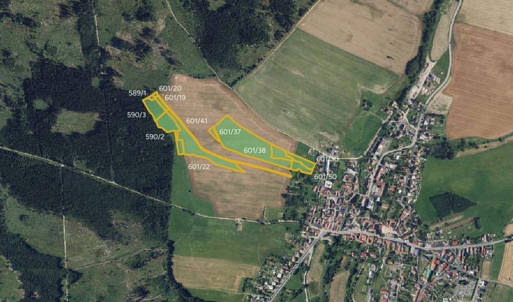 Prodej pozemku, 29881 m², Blansko, Žďárná