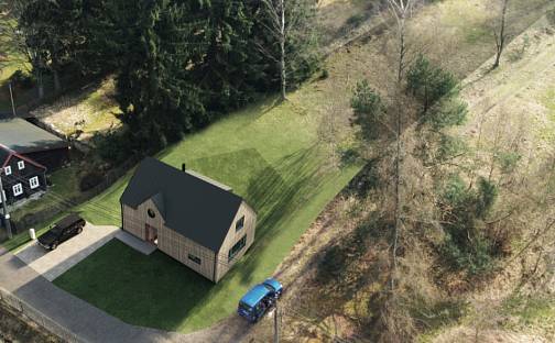 Prodej stavebního pozemku 2 100 m², Krásná Lípa - Kyjov, okres Děčín