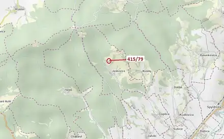 Dražba louky 2 523 m², Jankovice