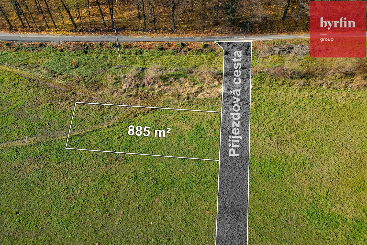 Prodej stavebního pozemku 885 m²