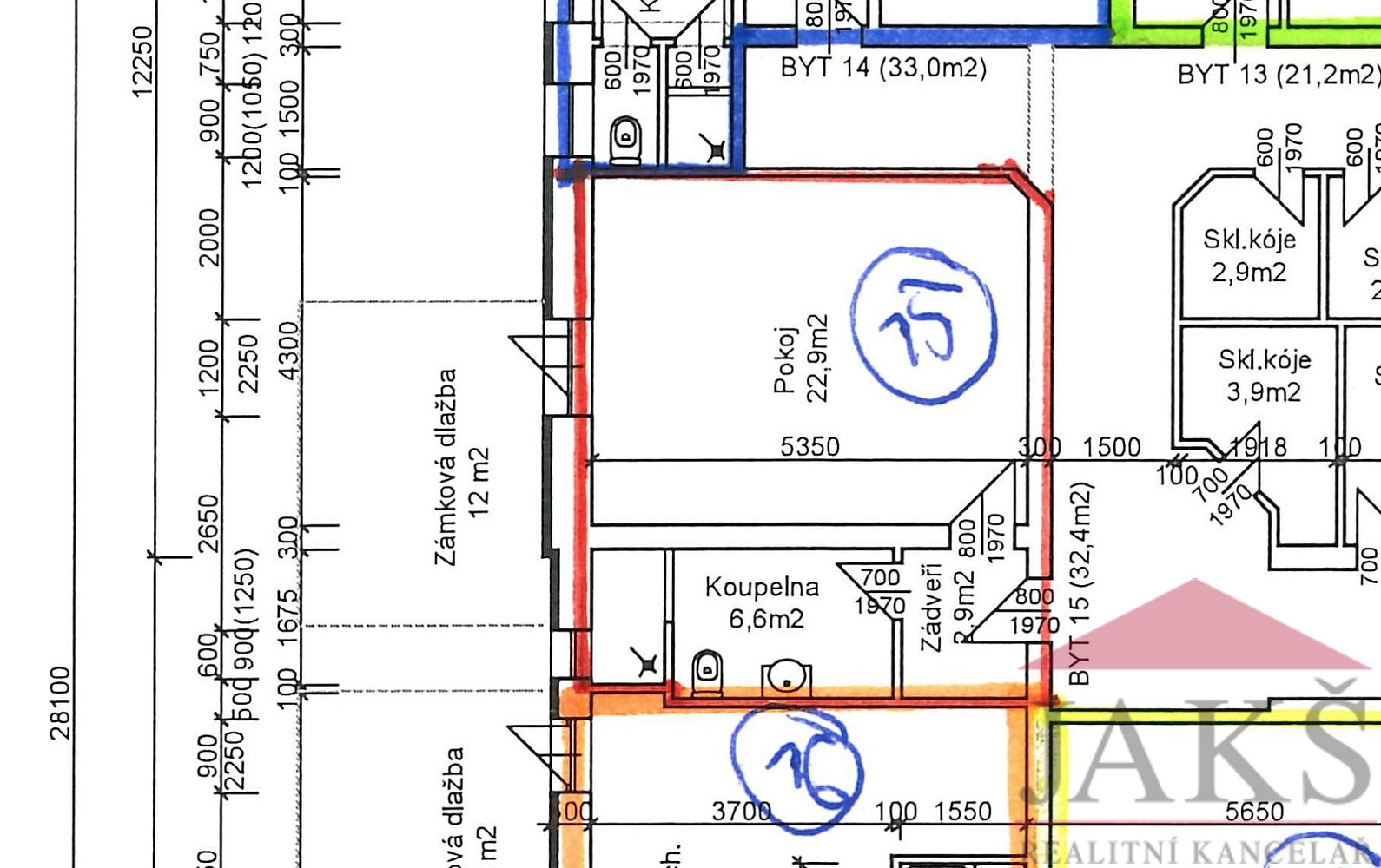 Prodej bytu 1+kk 32 m² – fotografie 2