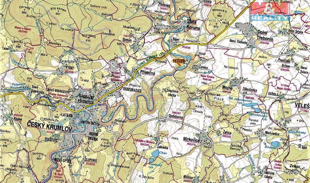 Prodej lesa 4 921 m², Zlatá Koruna – náhled fotky 5