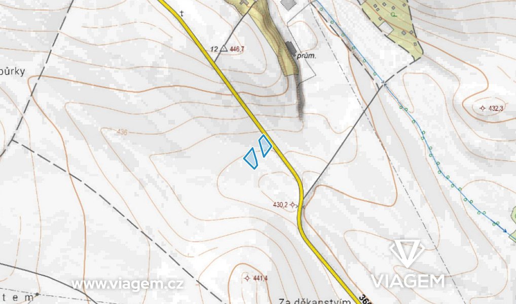 Prodej pole 698 m², Jaroměřice nad Rokytnou – náhled fotky 3