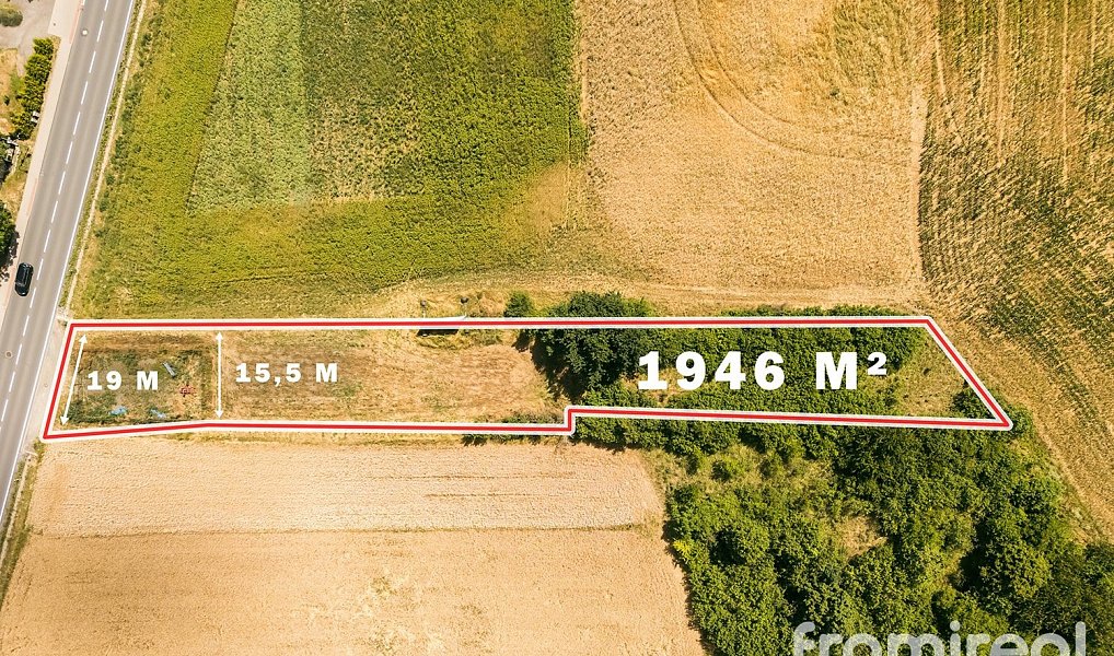 Prodej stavebního pozemku 1 946 m², Neslovice – náhled fotky 2
