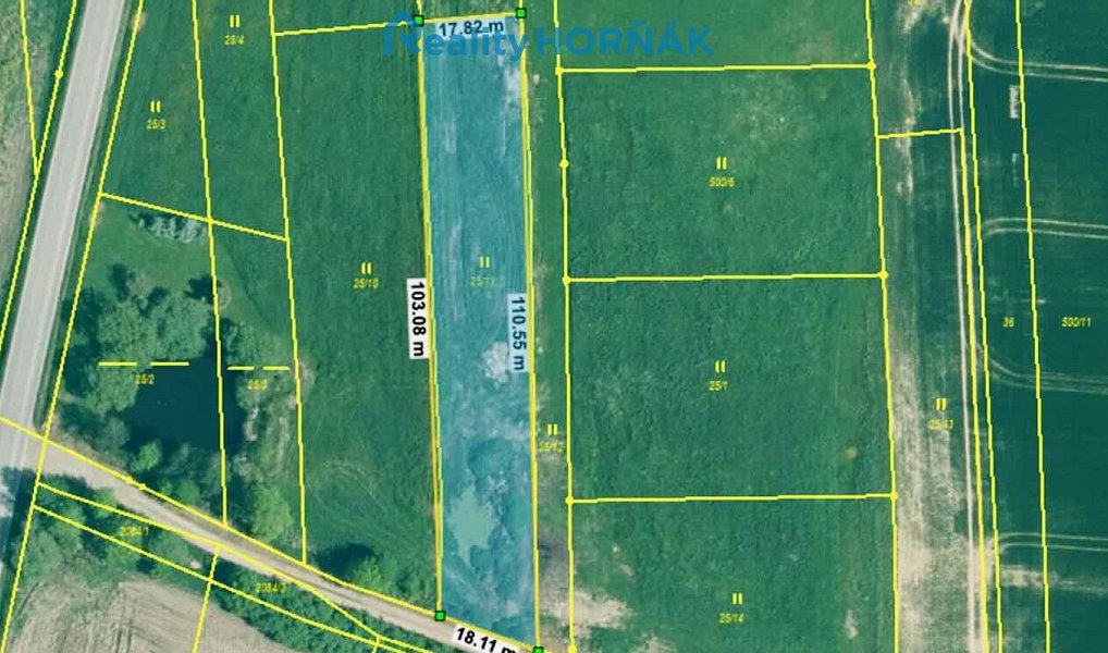 Prodej stavebního pozemku 1 813 m², Bechyně – náhled fotky 6