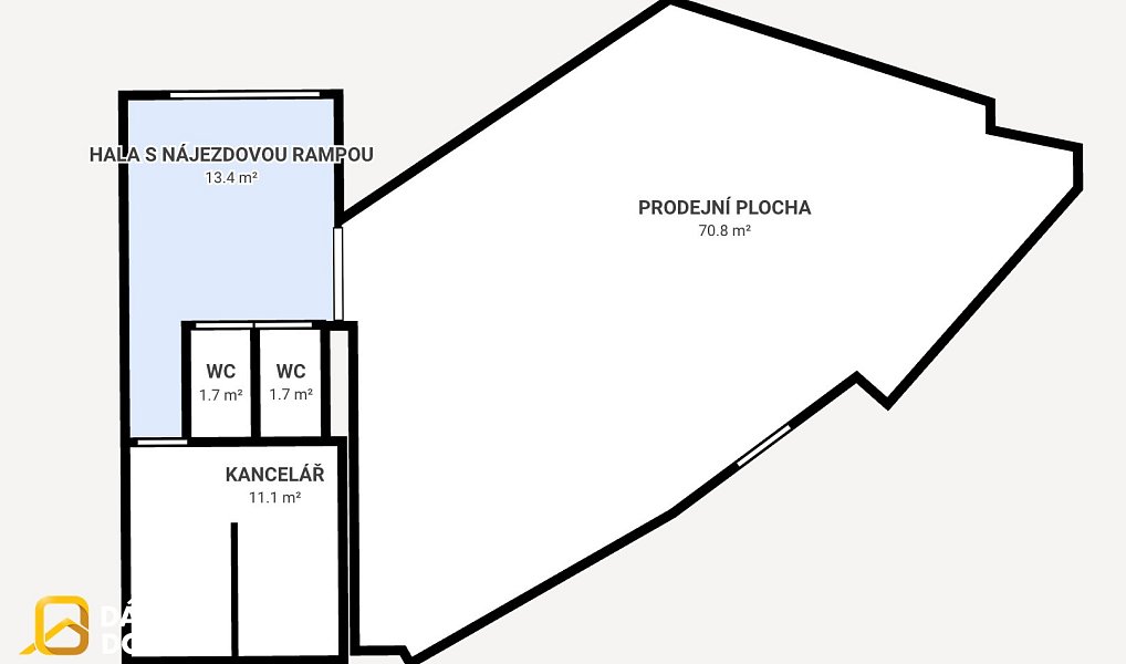 Pronájem obchodních prostor 99 m², Bojkovice – náhled fotky 10