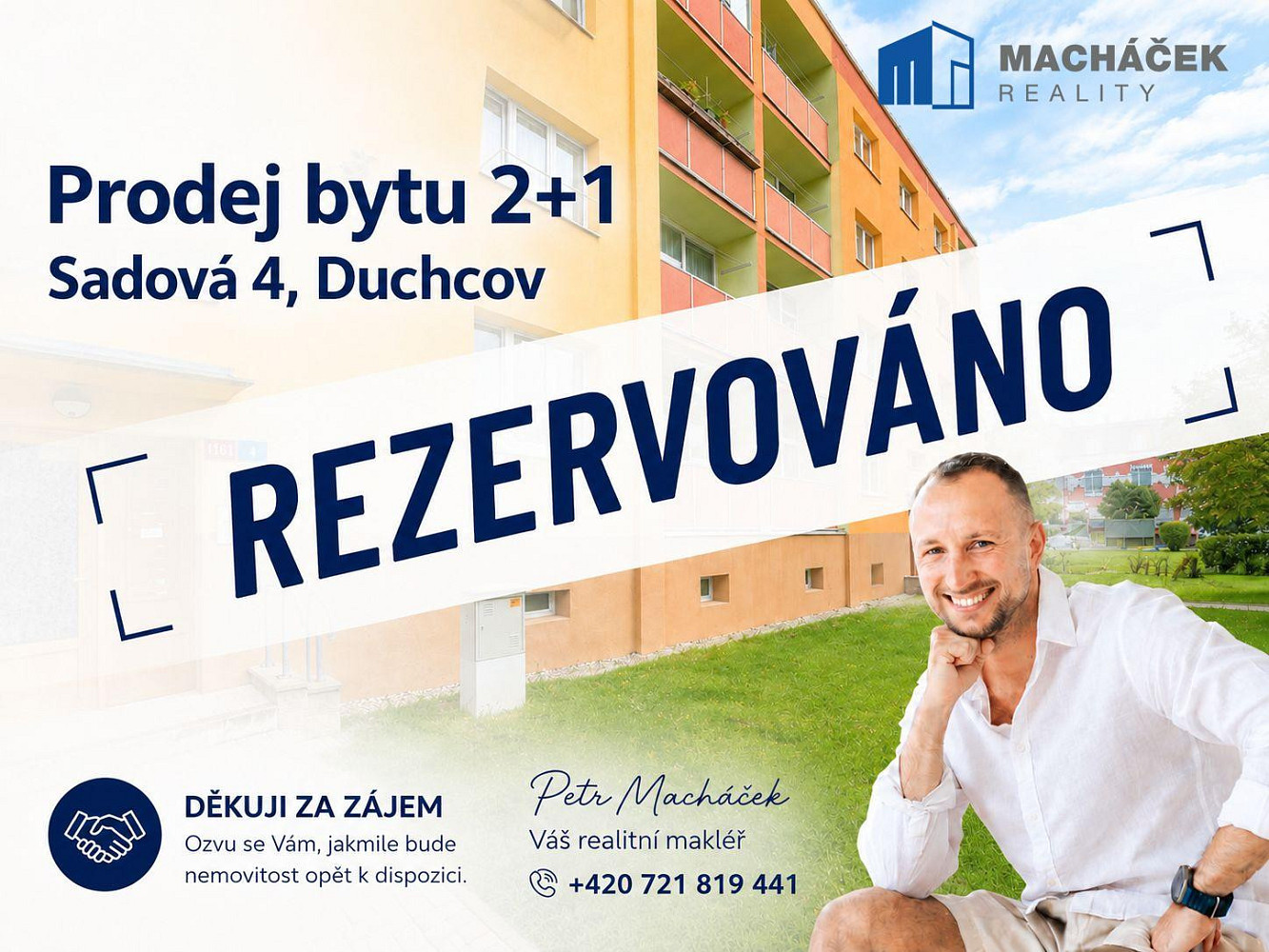 Prodej bytu 2+1 52 m²
