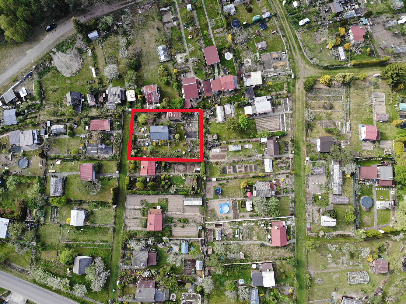 Prodej zahrady 409 m² – pohled 3