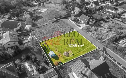 Prodej stavebního pozemku 1 036 m², Za Štěpnicí, Řitka, okres Praha-západ