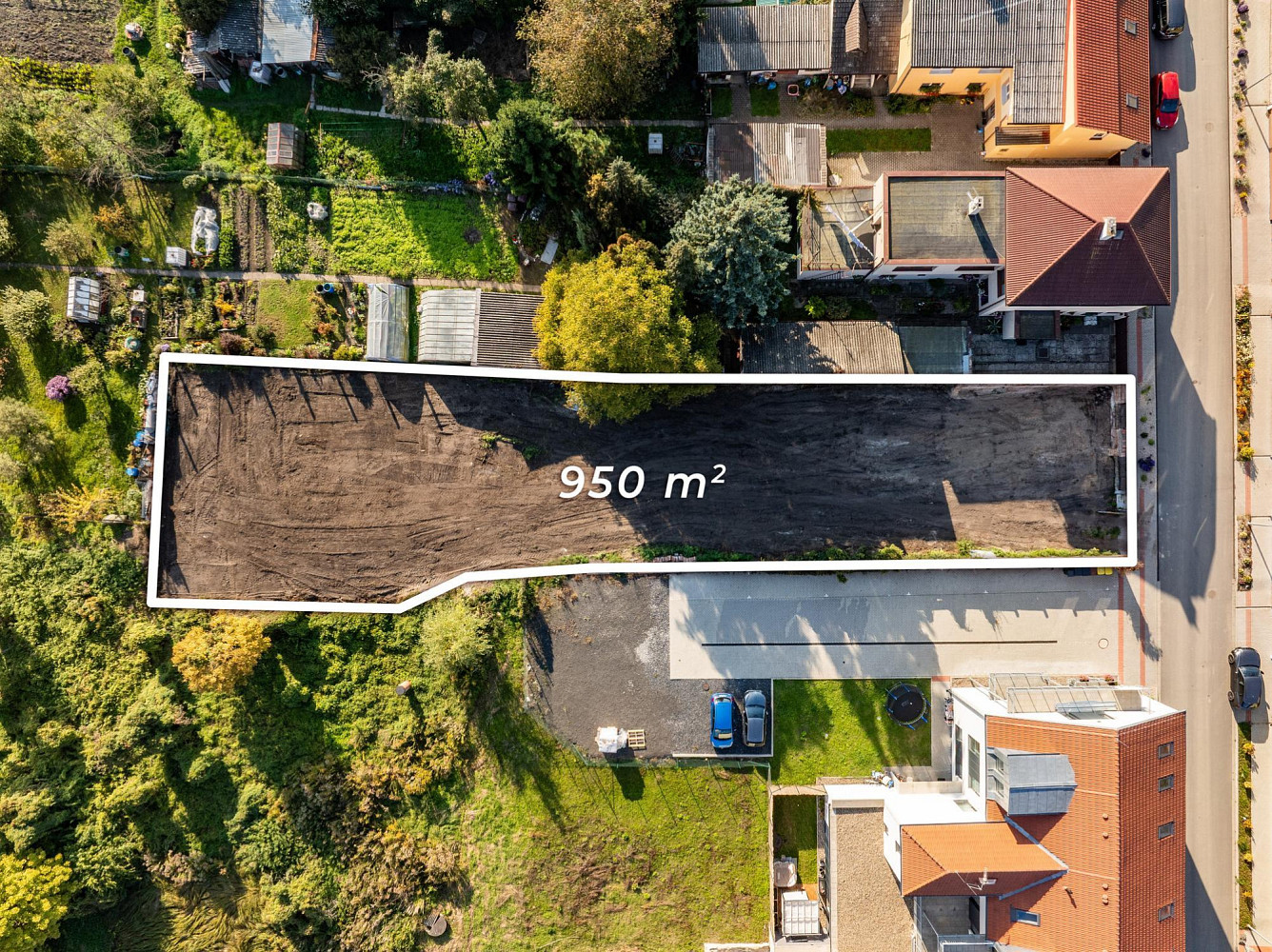 Prodej stavebního pozemku 950 m² — photo 2