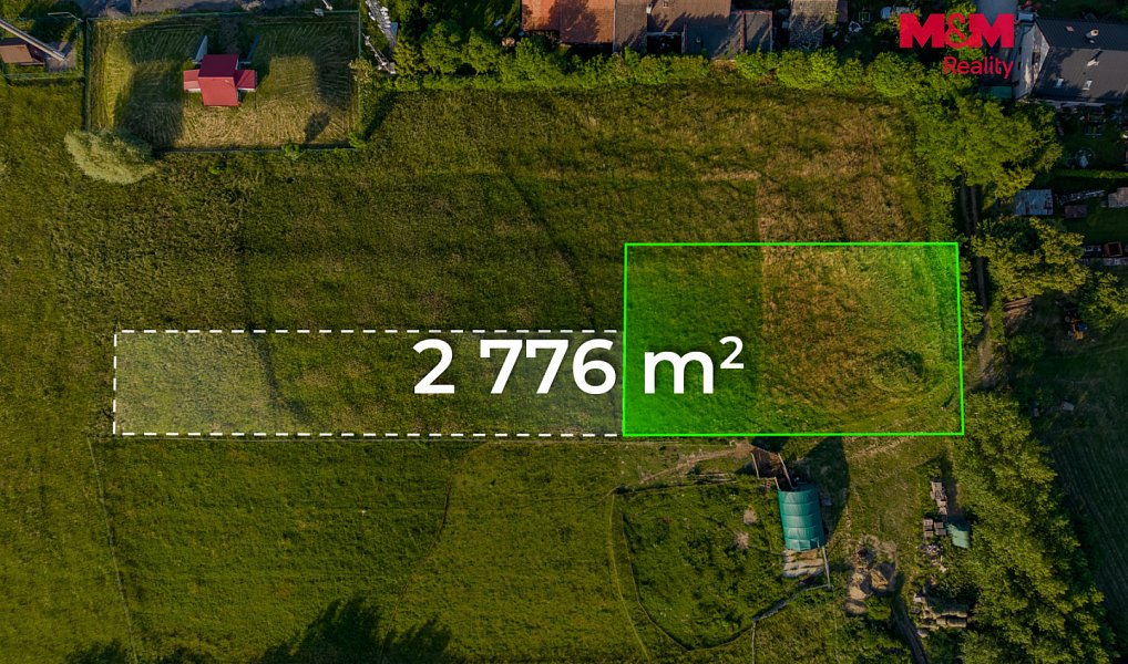 Prodej stavebního pozemku 2 776 m², Police – náhled fotky 2