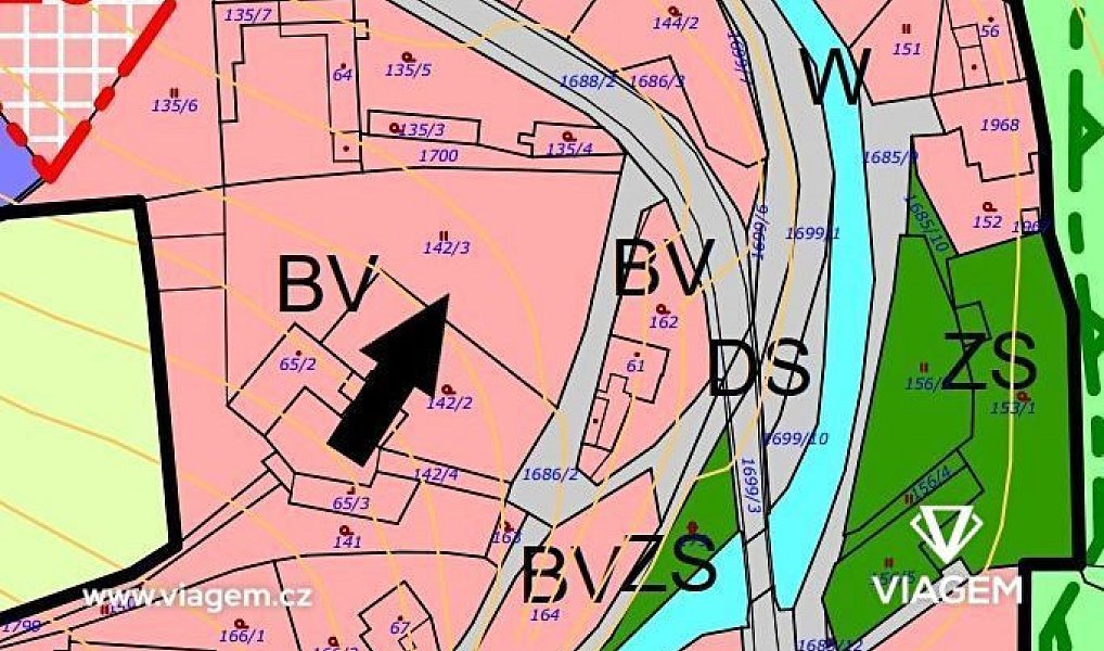 Prodej zahrady 2 108 m², Třebovice – náhled fotky 3