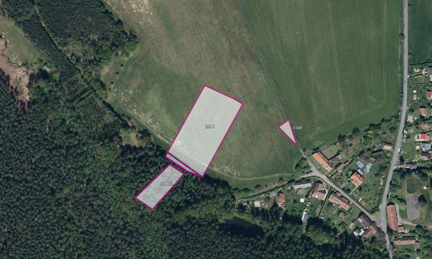 Prodej louky 19 893 m²