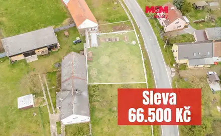 Prodej stavebního pozemku 665 m², Horní Kozolupy, okres Tachov