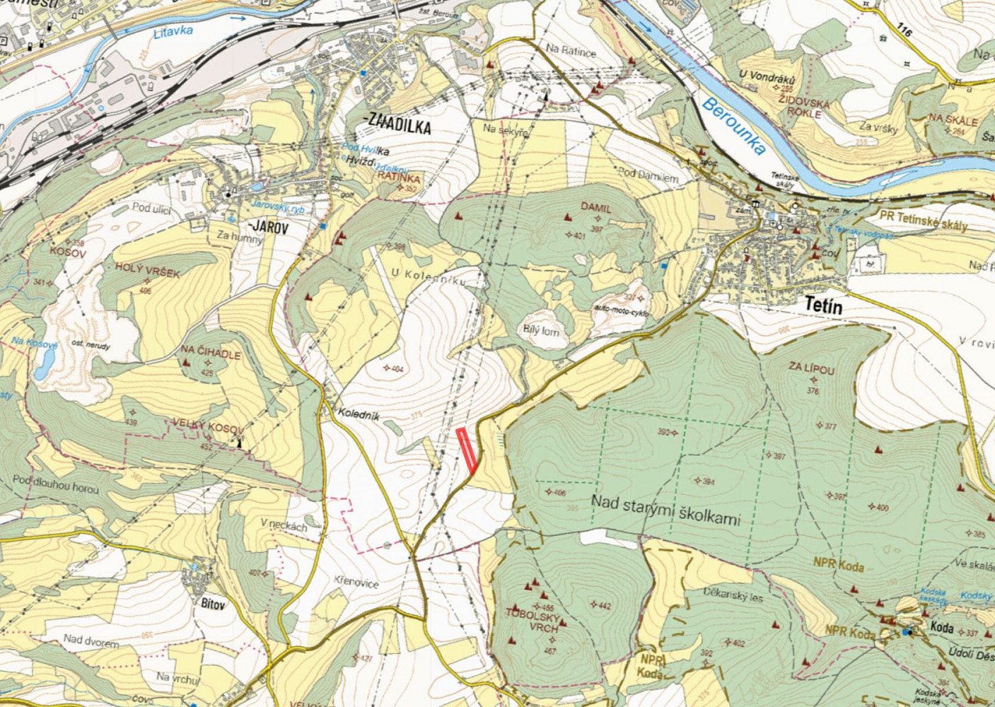 Prodej pole 5 136 m² — photo 2