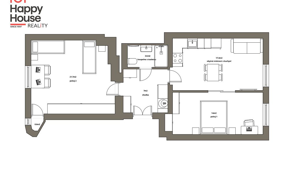 Prodej bytu 3+kk 64 m², Praha – náhled fotky 22