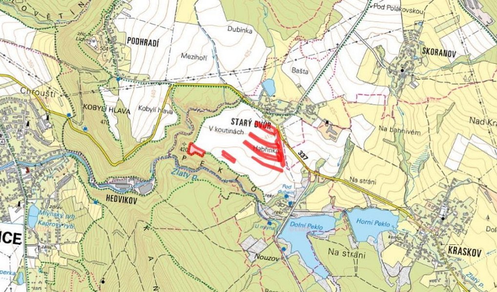 Prodej pole 20 905 m², Třemošnice – náhled fotky 4