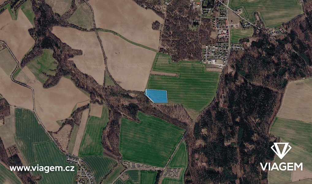 Prodej pole 11 735 m², Škvorec – náhled fotky 3