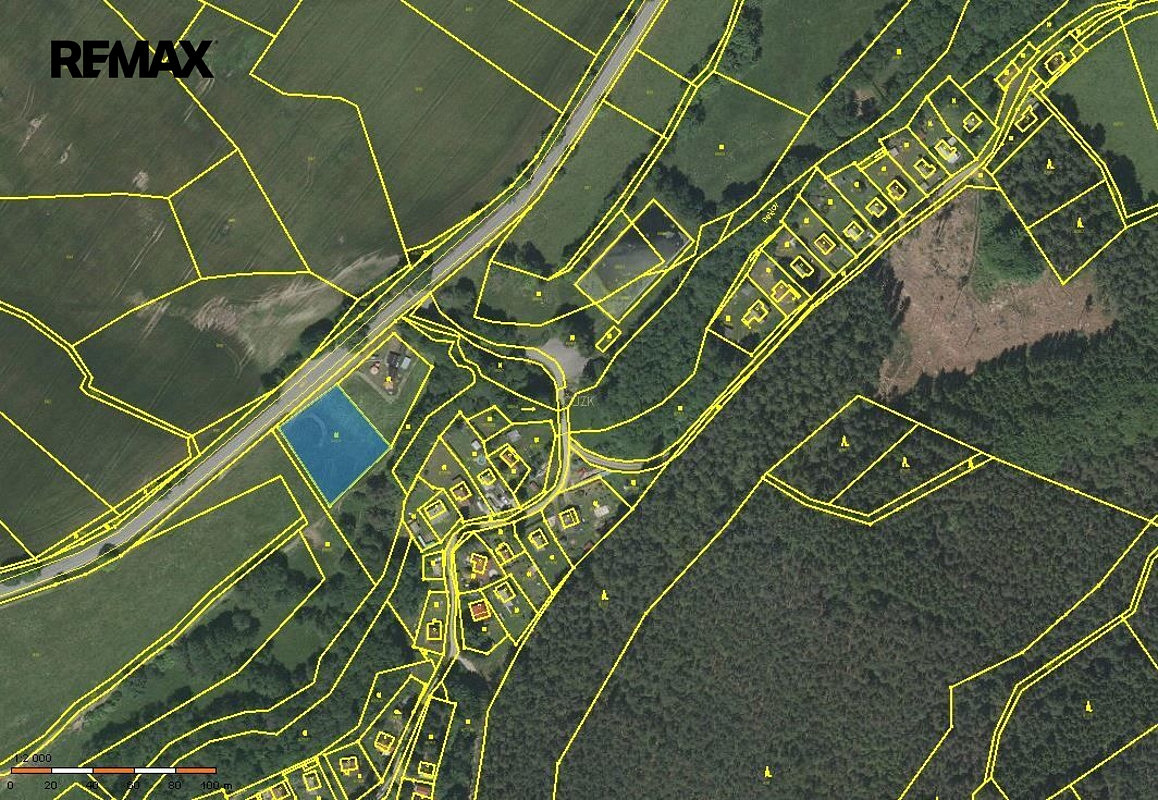 Prodej komerčního pozemku 1 629 m²