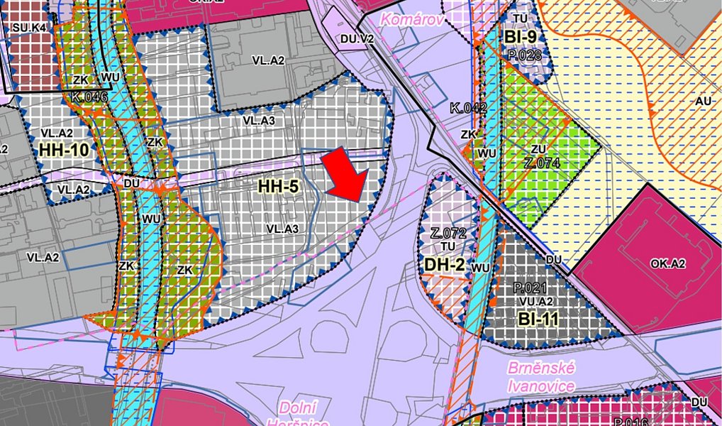 Prodej komerčního pozemku 35 094 m², Brno – náhled fotky 9