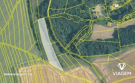 Prodej pole 1 393 m², Poličná, okres Vsetín