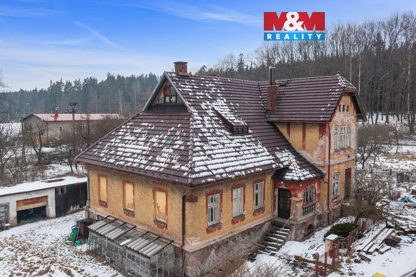 Prodej domu 150 m² s pozemkem 2 996 m²