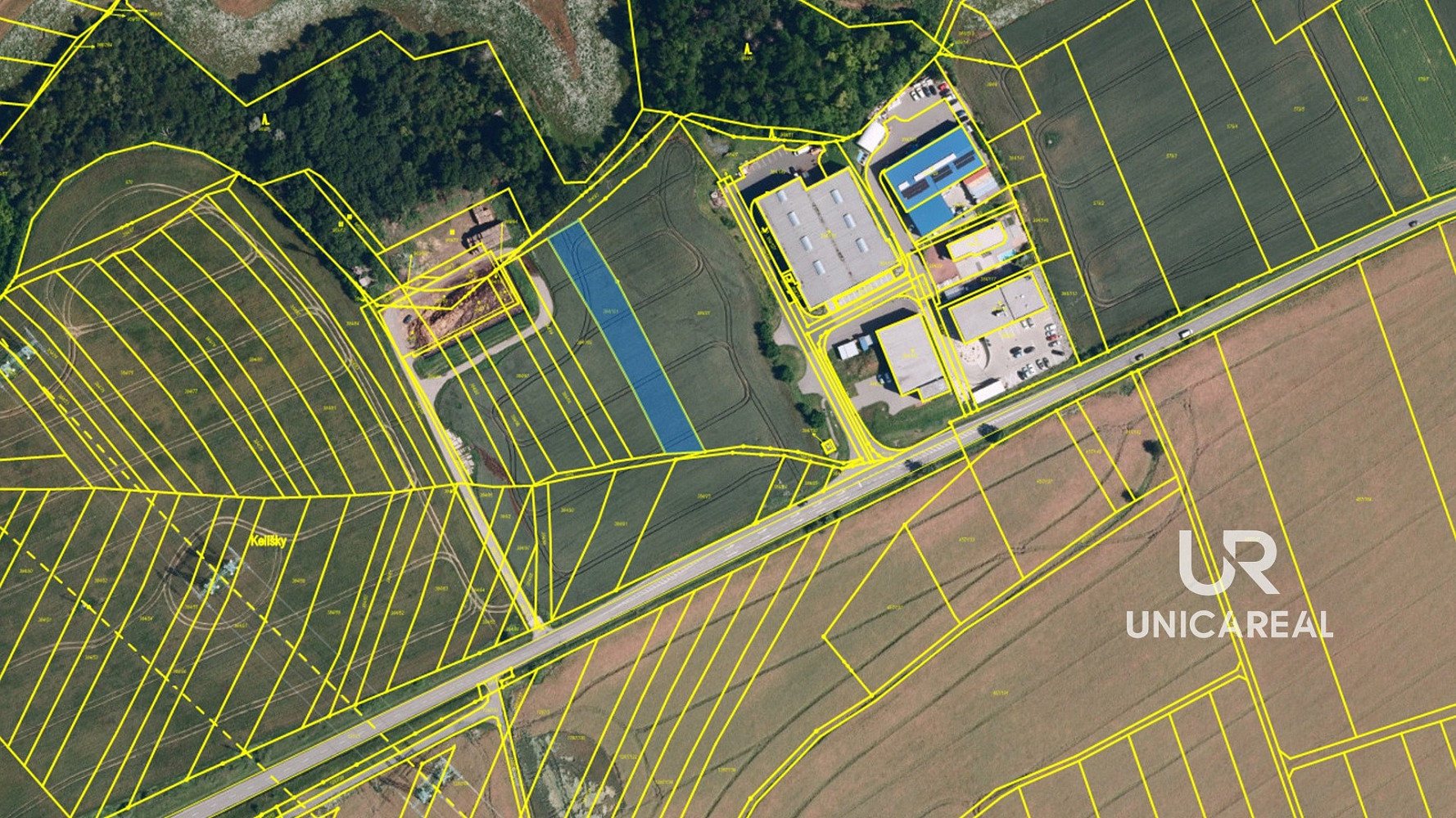 Prodej komerčního pozemku 1 755 m²