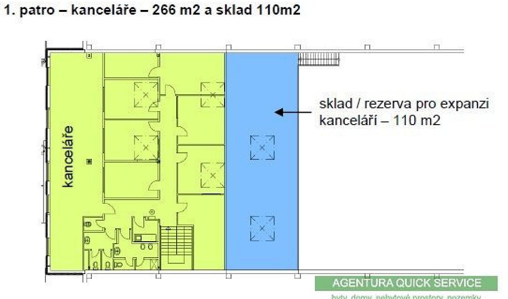 Pronájem skladovacích prostor 1 395 m², Praha – náhled fotky 4