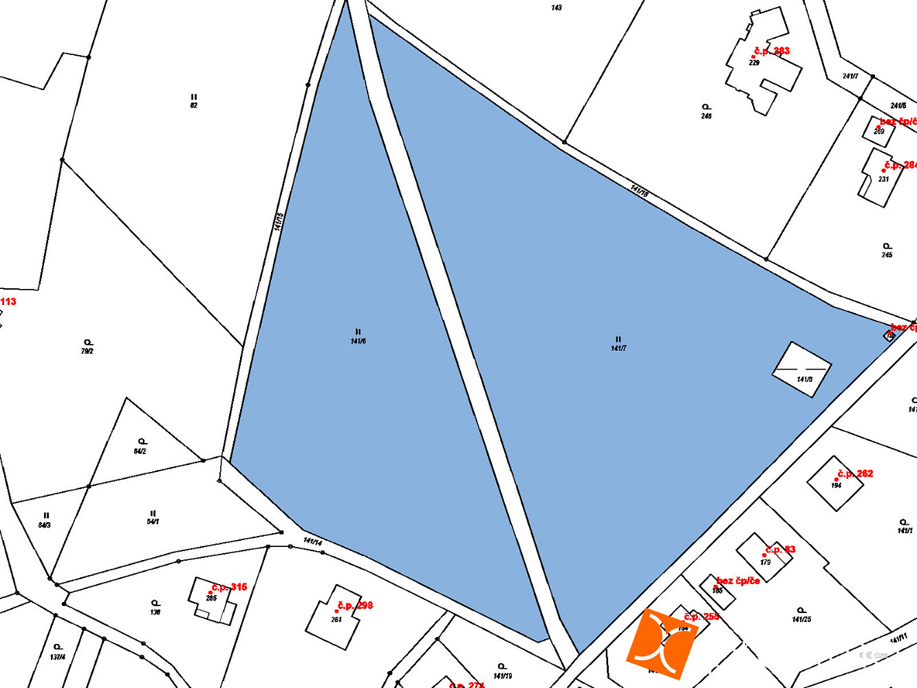 Prodej pozemku 183 m² – fotografie 2