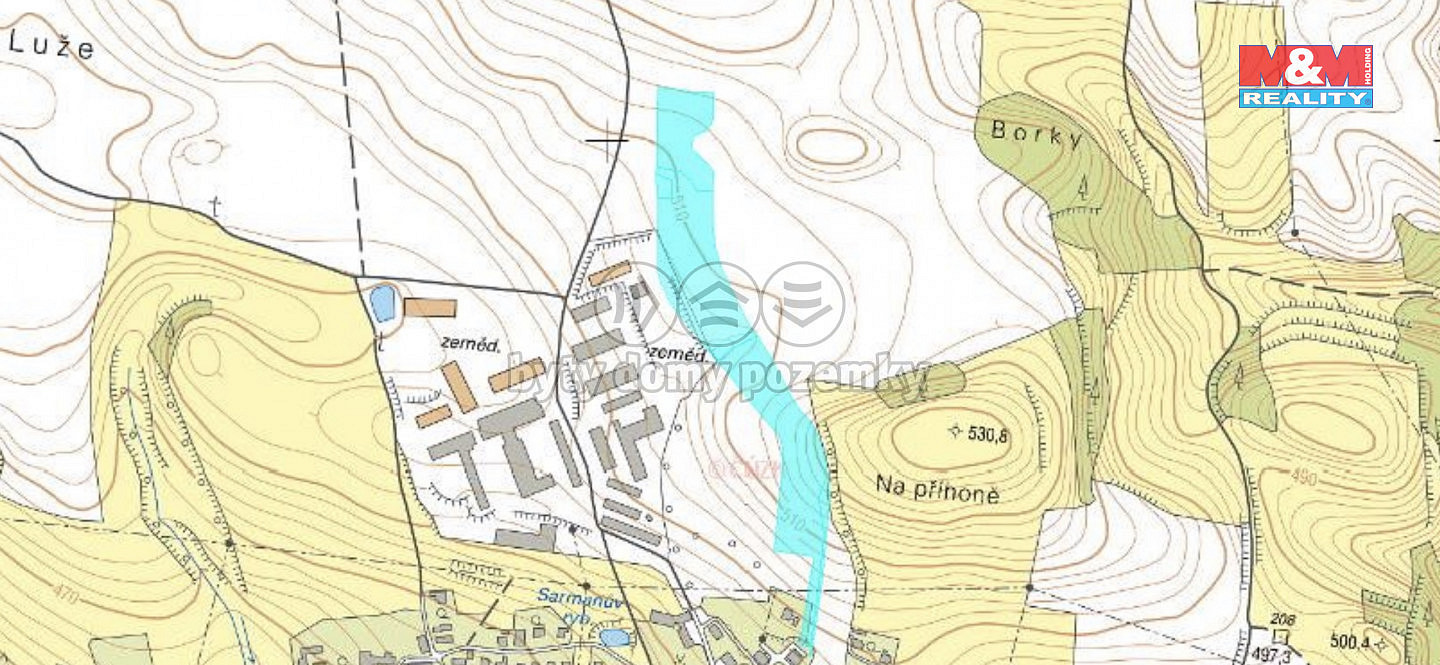 Prodej pole 35 442 m² – fotografie 3