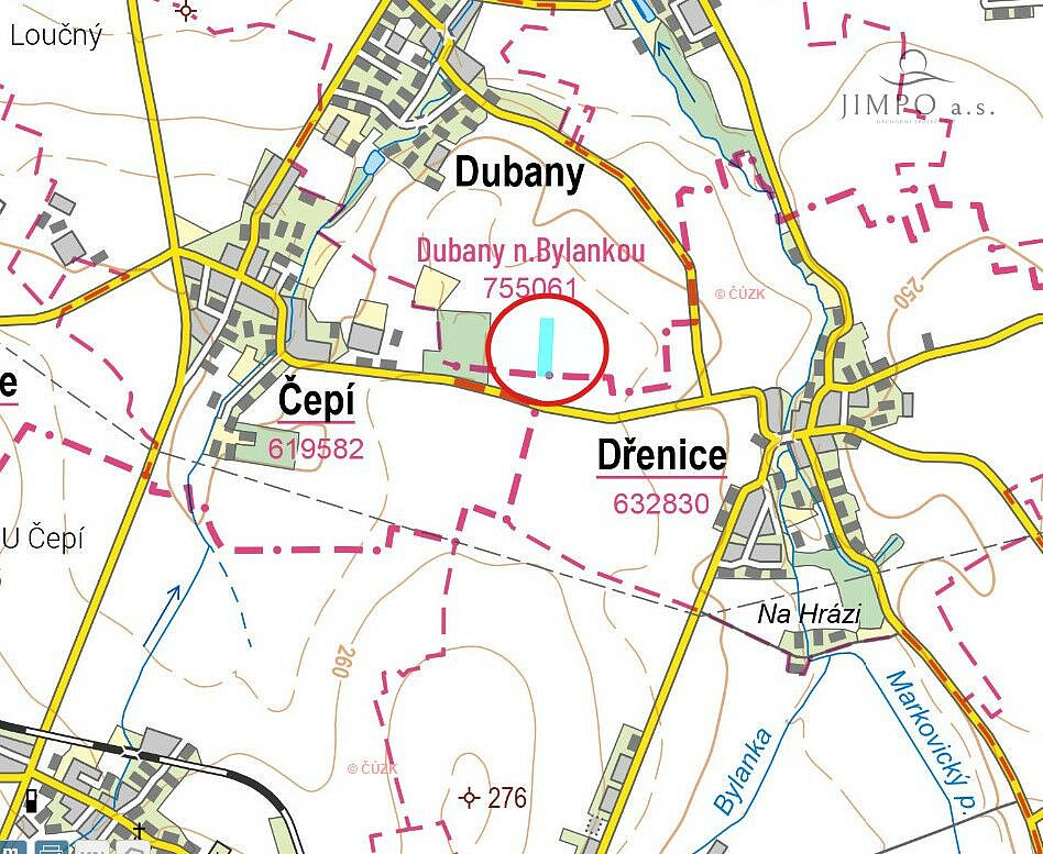 Prodej pole 10 074 m² – pohled 2