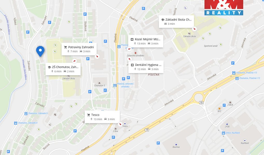 Prodej bytu 1+1 36 m², Chomutov – náhled fotky 11