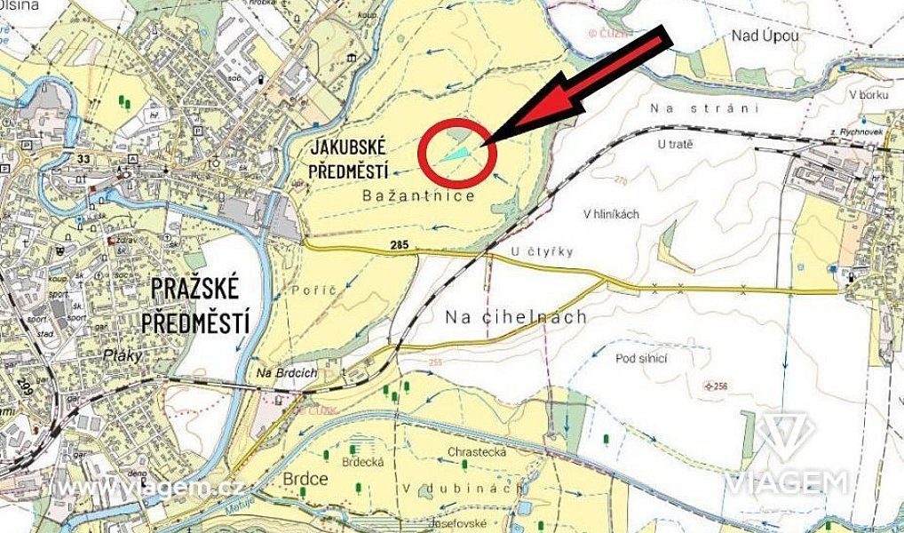 Prodej pole 688 m², Jaroměř – náhled fotky 4