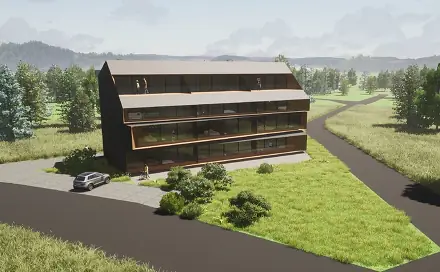 Prodej komerčního pozemku 1 451 m², Lipno nad Vltavou - Slupečná, okres Český Krumlov
