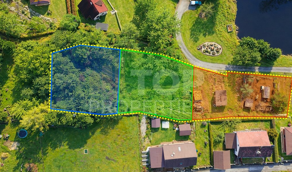 Prodej stavebního pozemku 933 m², Člunek – náhled fotky 4