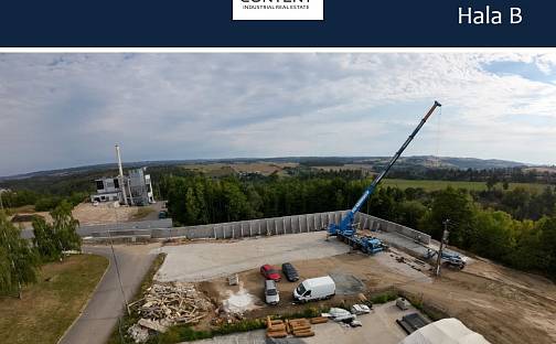 Pronájem skladovacích prostor 2 500 m², Žďárského, Kožichovice, okres Třebíč