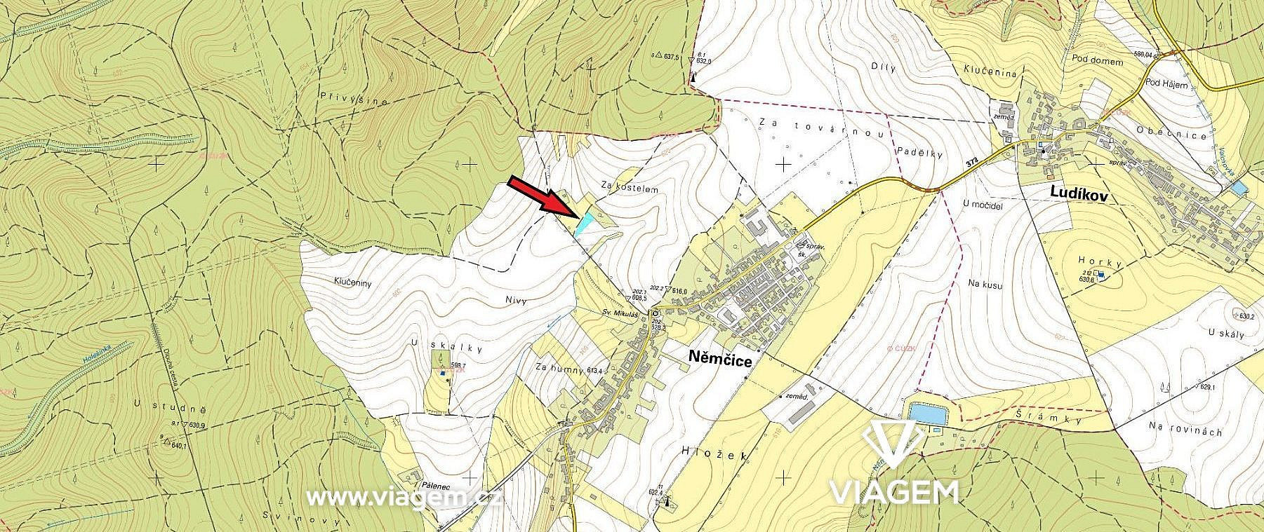 Pole 1 492 m², Podíl 67 % o výměře 995 m² – pohled 3