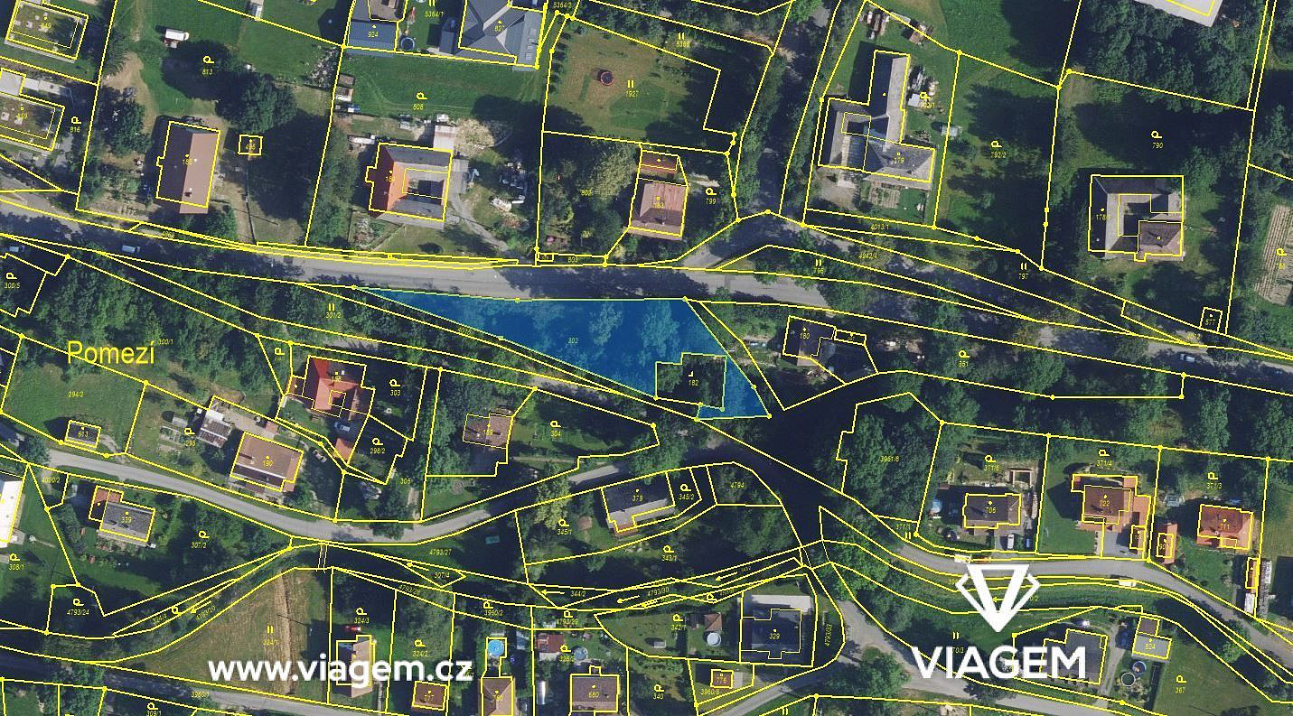 Zahrada 1 413 m², Podíl 67 % o výměře 942 m² – pohled 2