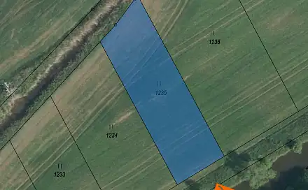 Prodej pole 328 m², Opatovice nad Labem, okres Pardubice