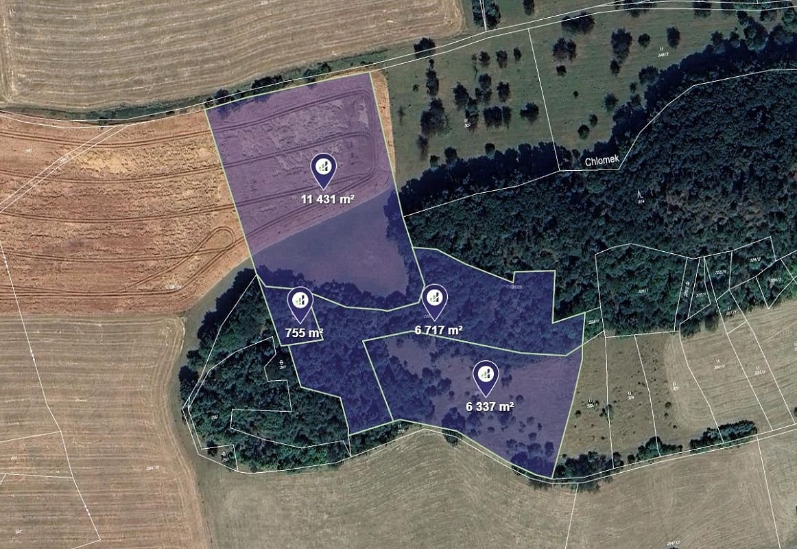 Prodej pole 5 048 m²