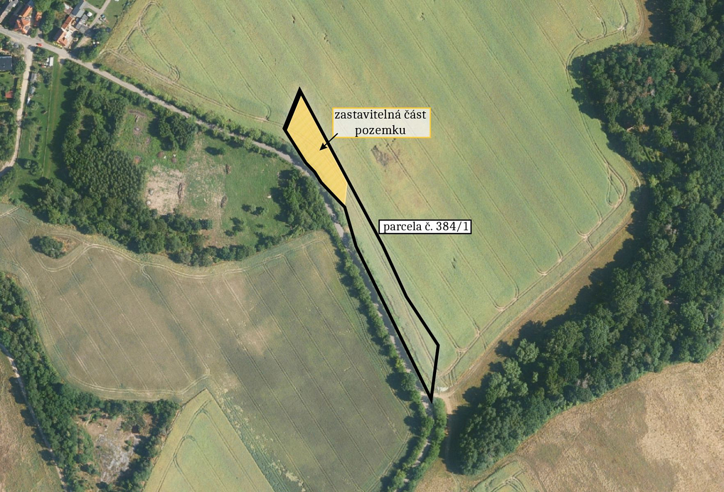 Prodej stavebního pozemku 5 643 m²