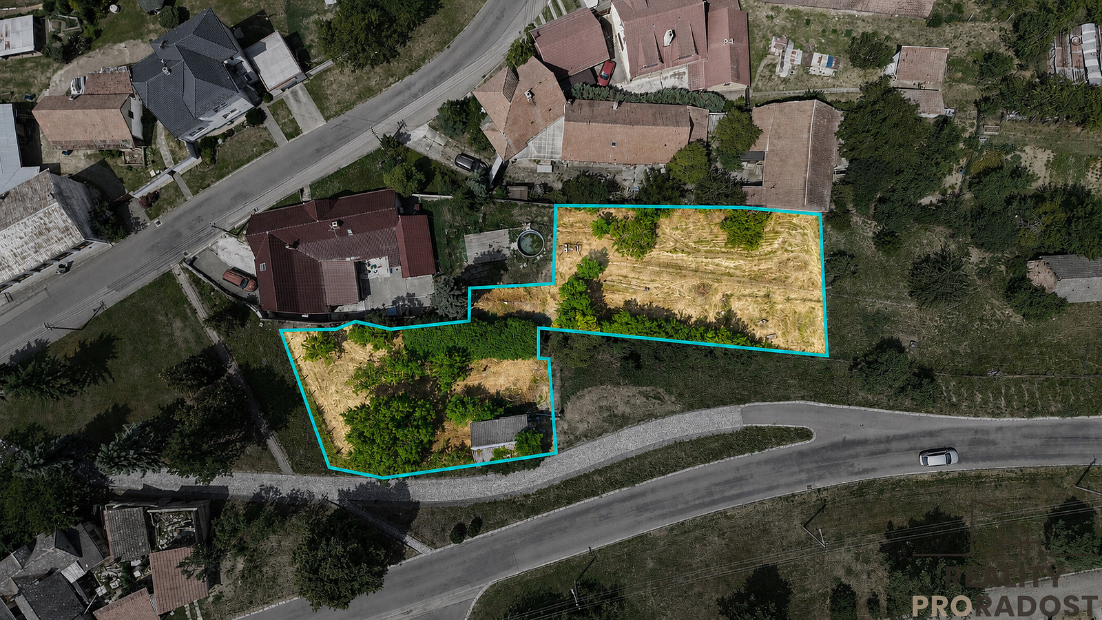 Prodej stavebního pozemku 1 206 m²